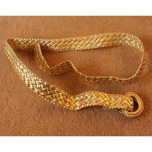 Gold decorative belt